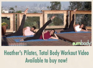 Heather's Pilates Total Body Workout Video Promotional Thumbnail