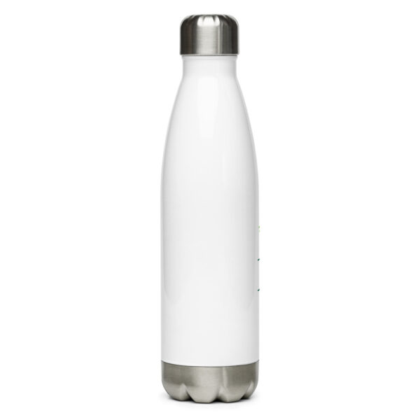 Plain stainless steel water bottle
